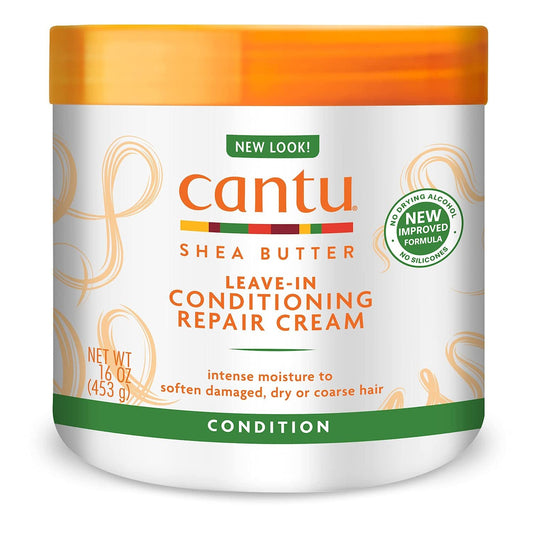 CANTU SHEA BUTTER LEAVE IN CONDITIONING REPIAR CREAM 3IN1 16OZ