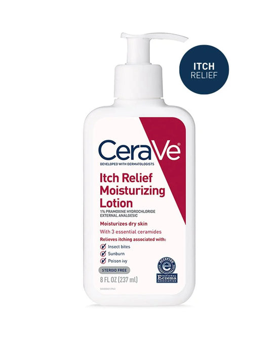 CERAVE ITCH RELIEF MOISTURIZING LOTION MOISTURIZES DRY SKIN 237ML