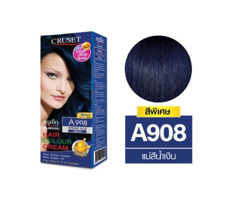 CRUSET HAIR COLOUR A908 INTENSE BLUE