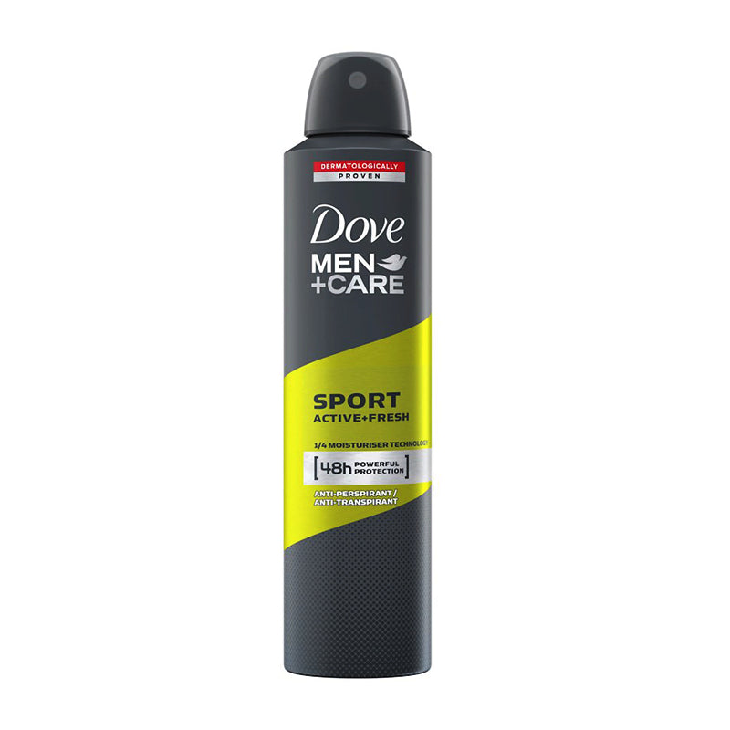 DOVE MEN CARE DEODRANT SPRAY SPORT ACTIVE + FRESH 250ML