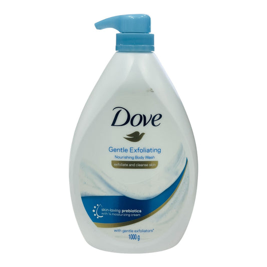 DOVE BODY WASH GENTLE EXFOLIATING 1000ML