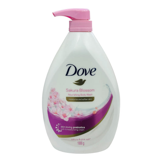 DOVE BODY WASH GO FRESH SAKURA BLOSSOM 1000ML