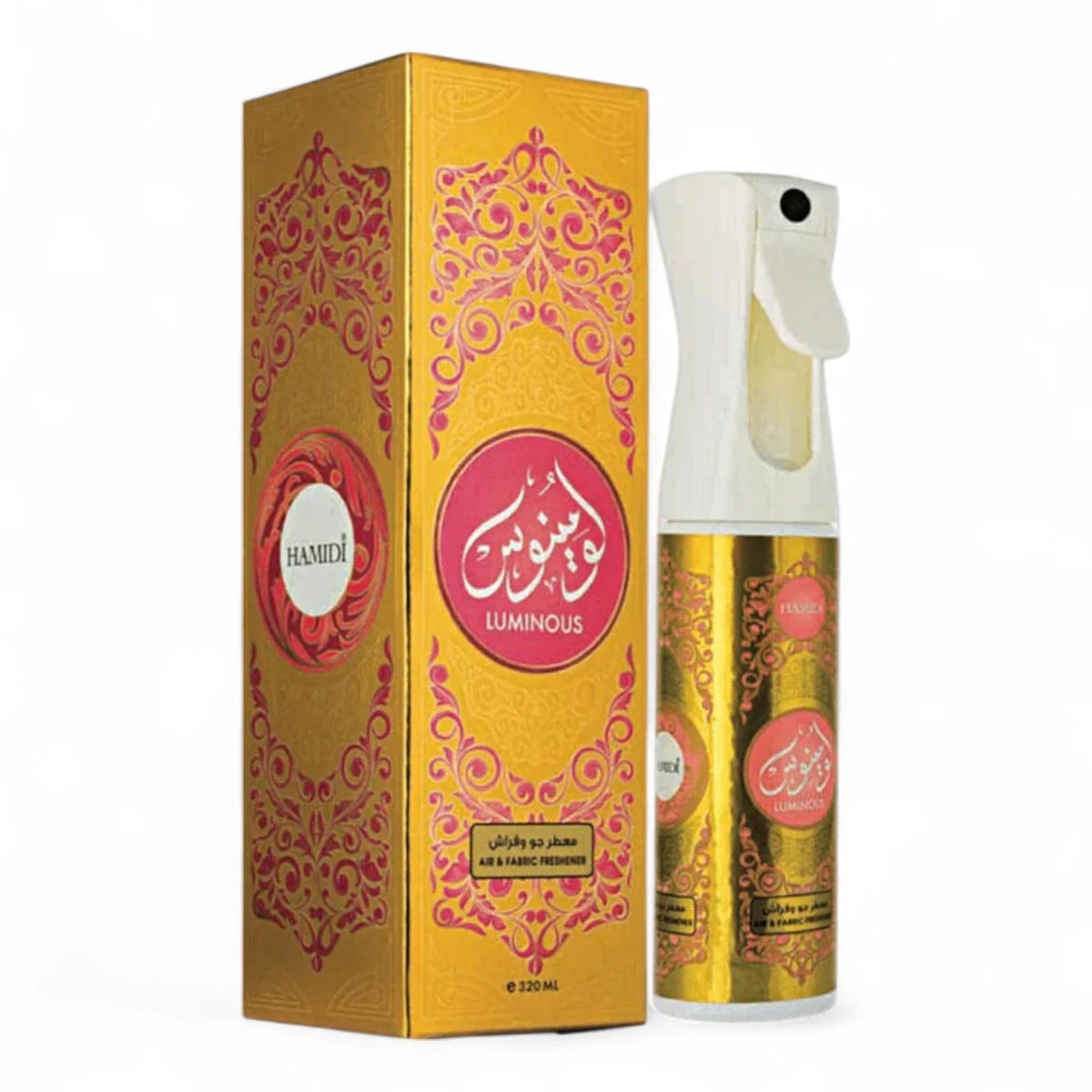 HAMIDI AIR & FABRIC FRESHNER LUMINOUS 320ML