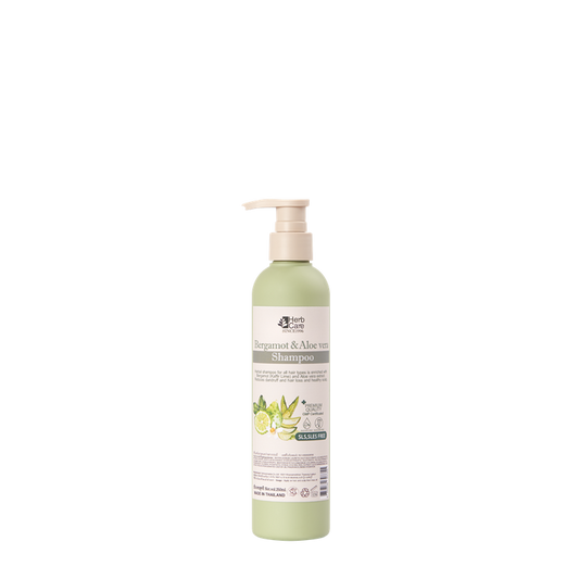 HERBCARE BERGAMOT & ALOE VERA SHAMPOO SLS,SLES FREE 250ML