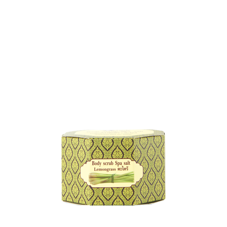 HERBCARE BODY SCRUB SPA SALT LEMONGRASS 250G