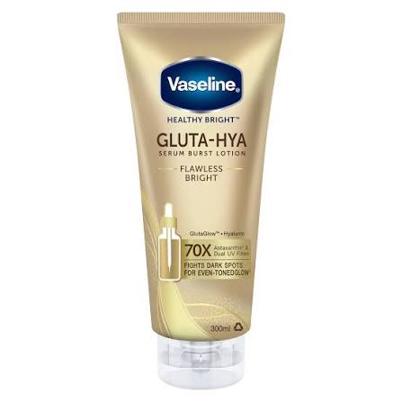 VASELINE HEALTHY BRIGHT GLUTA-HYA SERUM BURST LOTION FLAWLESS BRIGHT 300ML