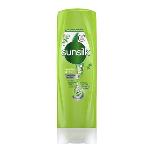 SUNSILK LIVELY CLEAN & FRESH CONDITIONING SMOOTHIES 300ML