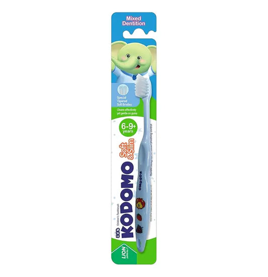 KODOMO KIDS TOOTHBRUSH SOFT & SLIM (6 TO 9 YEARS)