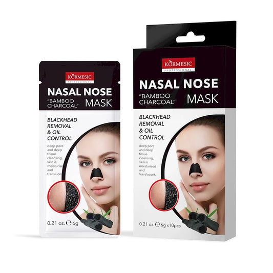 KORMESIC  NOSE PORE STRIPS BAMBOO CHARCOAL (10 PCS)