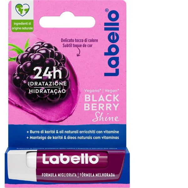 LABELLO LIP BALM BLACK BERRY SHINE 4.8G