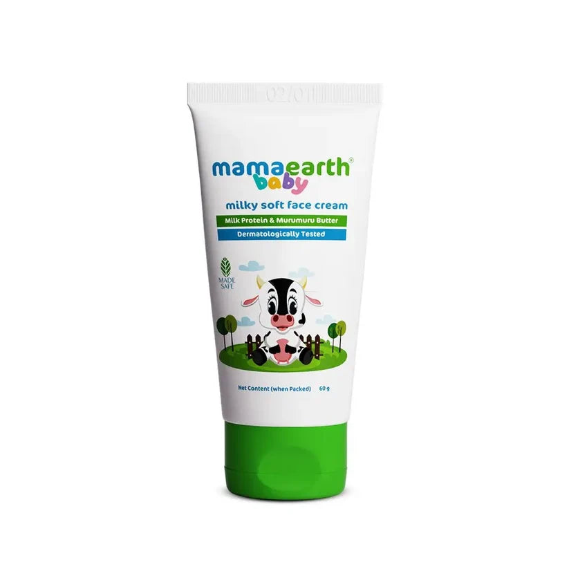 MAMAEARTH BABY MILKY SOFT FACE CREAM 60G