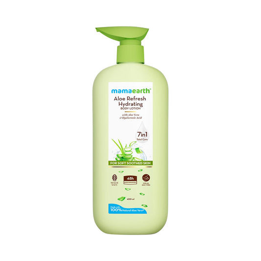 MAMAEARTH ALOE REFRESH HYDRATING BODY LOTION 400ML
