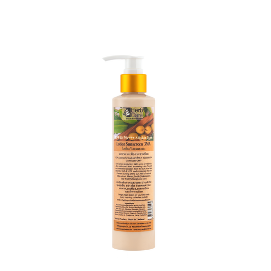 HERBCARE 3MA SUNSCREEN LOTION SPF40 PA +++ 200ML