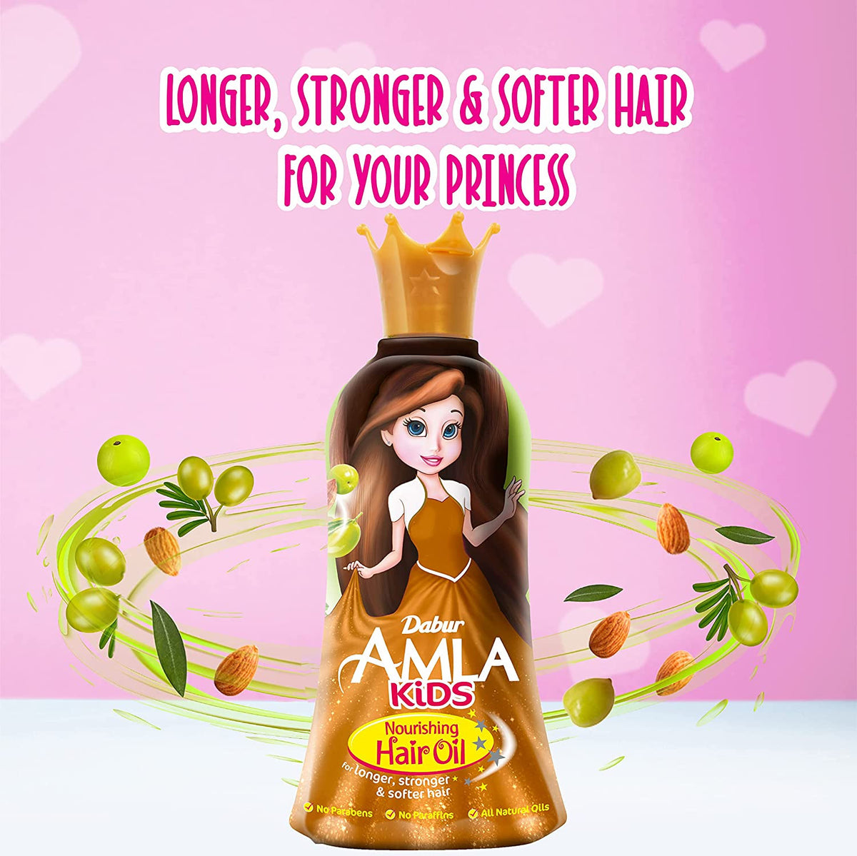 VATIKA DABUR AMLA GIRL HAIR OIL 200ML
