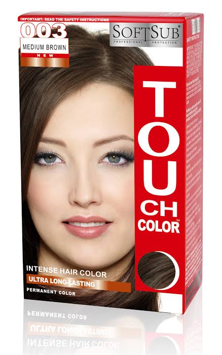 SOFTSUB TOUCH WOMEN HAIR COLOR MEDIUM BROWN 003