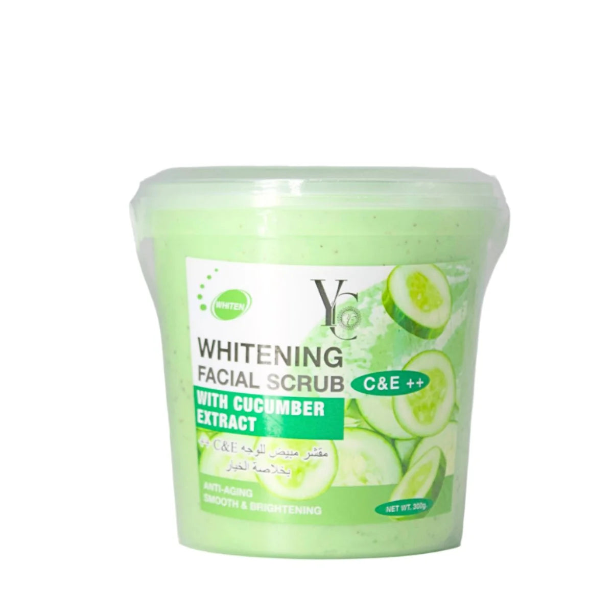 YC WHITENING FACIAL SCRUB WITH CUCUMBER 300G