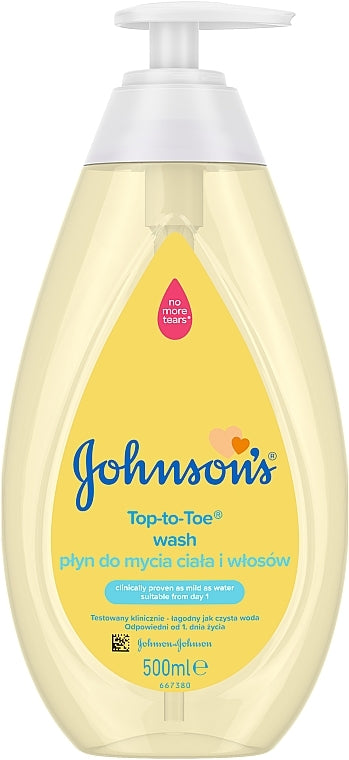 JOHNSONS BABY TOP-TO-TOE WASH  500ML